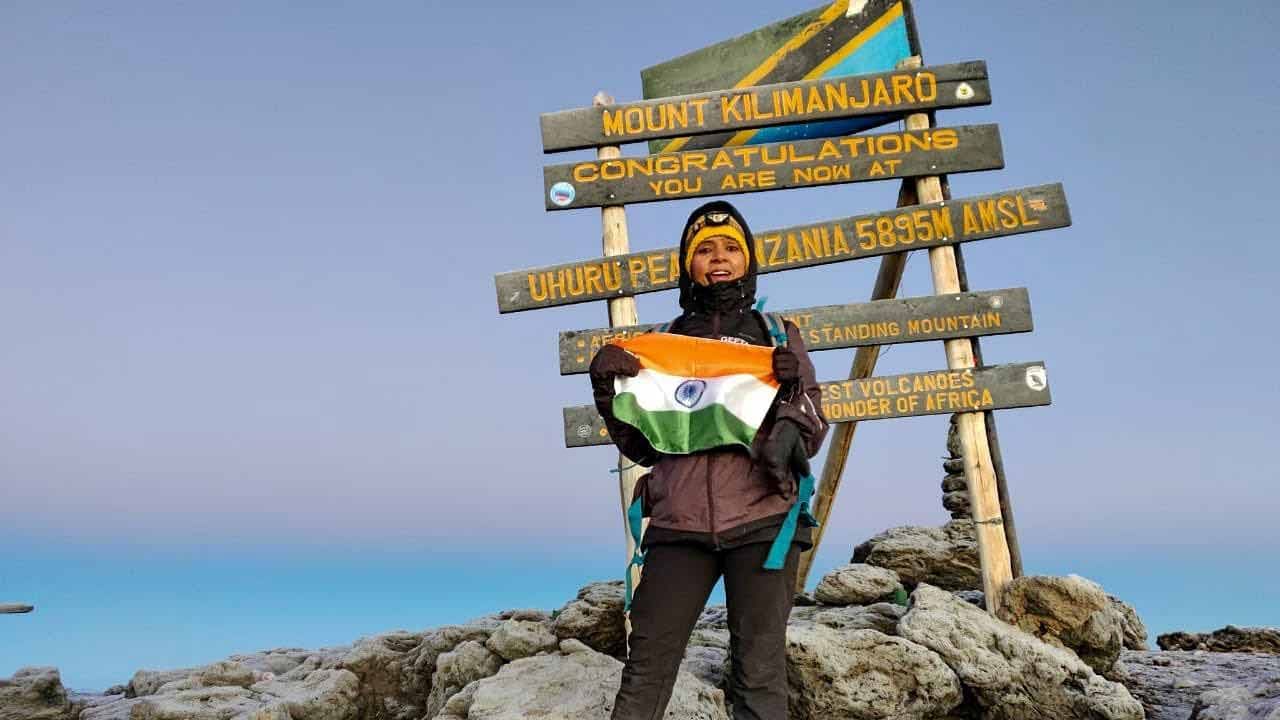Geeta Samota: સાહસ છે તેના શ્વાસમાં! કિલીમંજારો પર્વત પર ચઢીને રચ્યો ઈતિહાસ