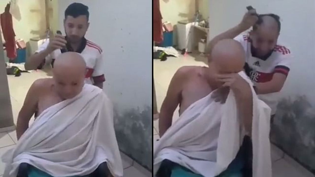 Video : કેન્સર સામે લડી રહેલા પિતાને દીકરાએ આ રીતે આપી હિંમત, વીડિયો જોઈને તમને પણ થશે આશ્વર્ય !