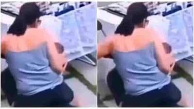 પાપા કી પરી એ ચલાવી એવી સ્કૂટી કે બધુ લેતી ગઇ સાથે, Video સોશિયલ મીડિયામાં Viral