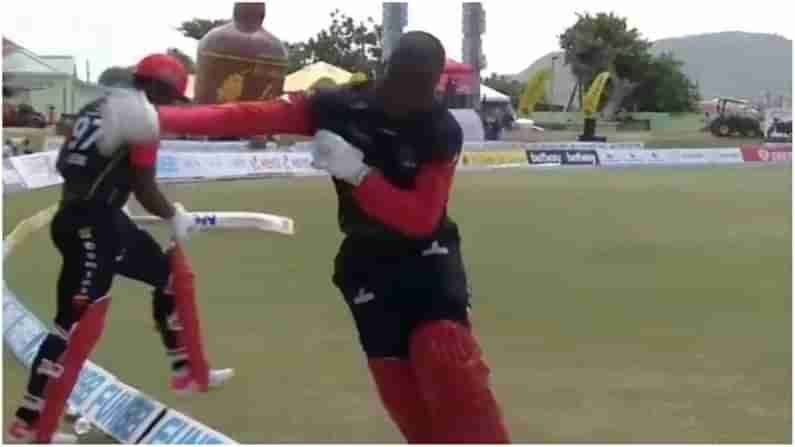 CPL 2021 :પાકિસ્તાની ક્રિકેટરની એક ભુલને કારણે આઉટ થતા બેટ્સમેન ગુસ્સે થયો જુઓ VIDEO