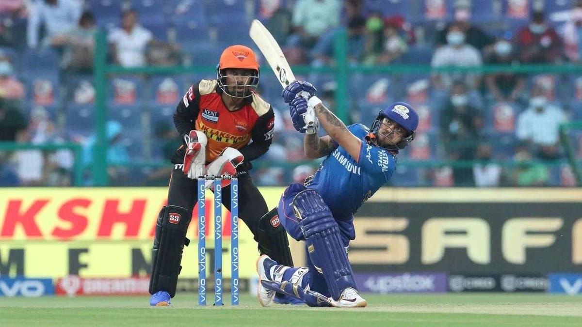 IPL 2021, MI Vs SRH: મુંબઇ ઇન્ડીયન્સે પ્લેઓફની આશાએ રનનુ વંટોળ સર્જયુ, હૈદરાબાદ સામે 235 રન ખડક્યા