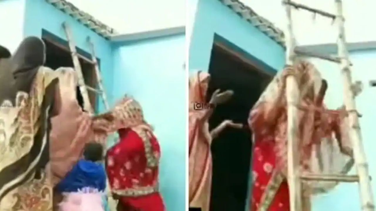Video : લગ્નમાં દુલ્હનને ગુસ્સો આવતા તે છત પર ચડી ગઈ ! પછી જે થયુ તે જોઈને તમે પણ ચોંકી જશો