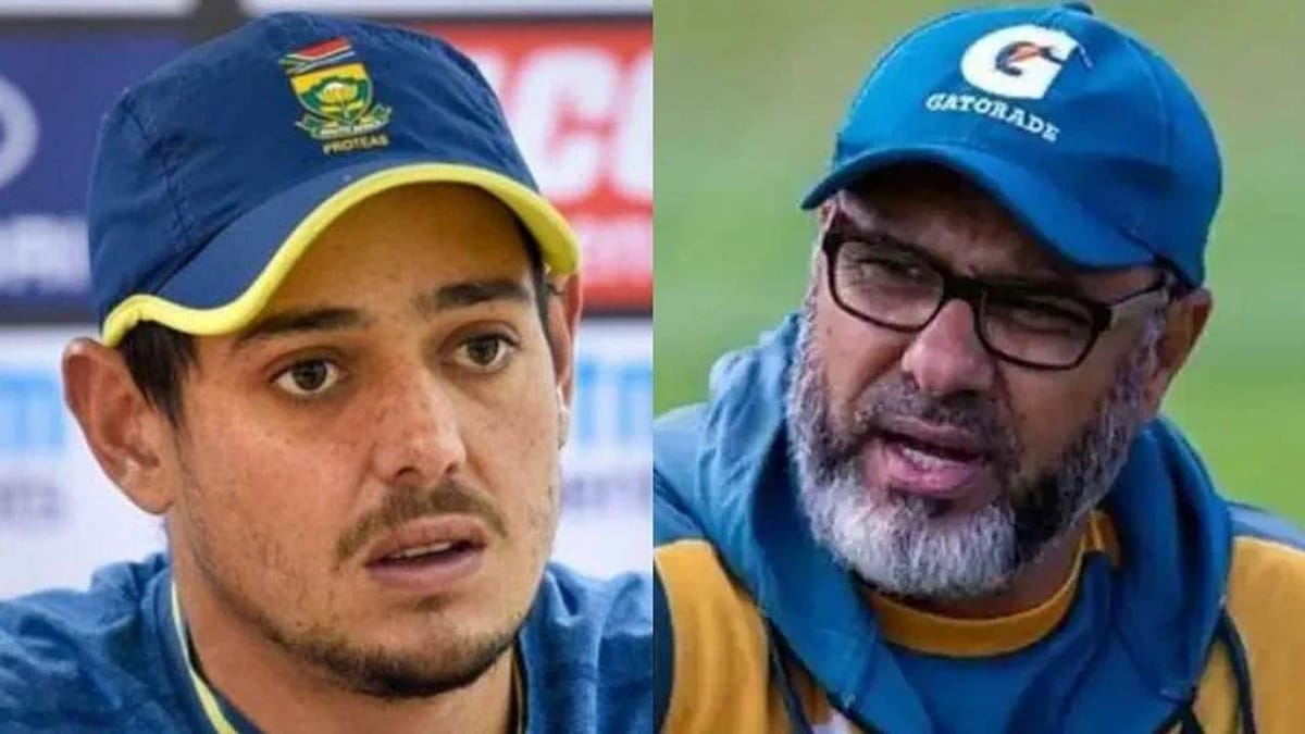 Cricket: ડિ કોક નુ દુ:સાહસ અને વકાર યૂનુસની 'ચાલાકી' પાછળ શુ છે કહાની, જાણો પૂરી ડીટેઇલ