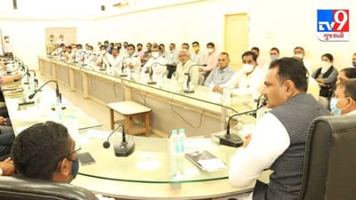 ભાવનગર શહેર અને જિલ્લાના વિકાસ માટે શિક્ષણમંત્રી જીતુ વાઘાણીએ યોજી અગત્યની બેઠક