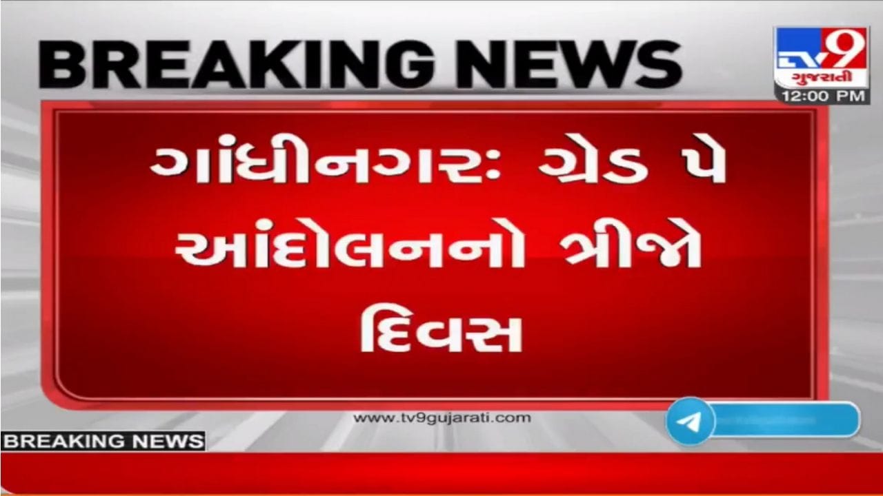 ગ્રેડ-પેના આંદોલનનો આજે સતત ત્રીજો દિવસ: સત્યાગ્રહ છાવણીમાં સહી ઝુંબેશથી આંદોલનને મળી રહ્યું છે સમર્થન ગ્રેડ-પેના આંદોલનનો આજે સતત ત્રીજો દિવસ: સત્યાગ્રહ છાવણીમાં સહી ઝુંબેશથી આંદોલનને મળી રહ્યું છે સમર્થન