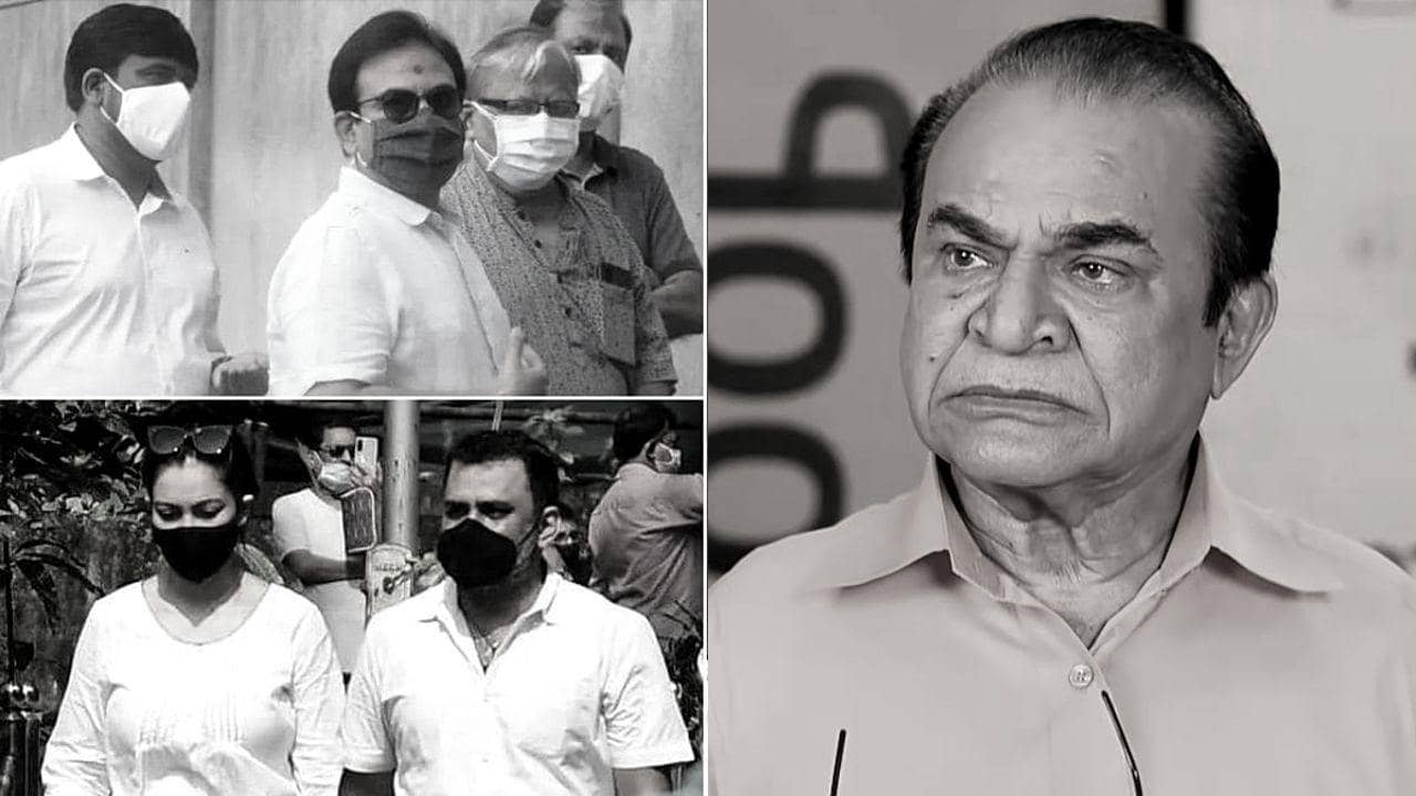 ઘનશ્યામ નાયક પંચમહાભૂતમાં વિલીન: તારક મહેતાની ટીમે ભીની આંખે નટુકાકાને આપી અંતિમ વિદાય