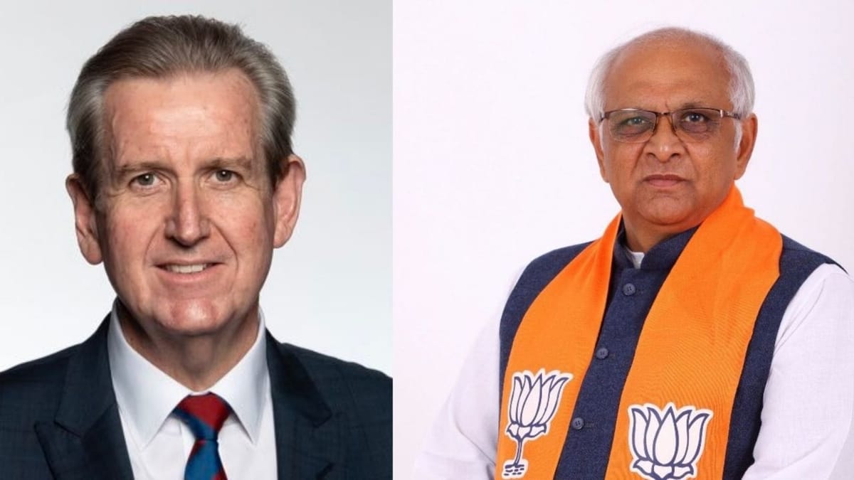 CM ભુપેન્દ્ર પટેલ અને ઓસ્ટ્રેલિયન હાઇકમિશનર બેરી ઓ'ફેરેલ વચ્ચે મુલાકાત, મુખ્યપ્રધાને વાયબ્રન્ટ સમિટનું નિમંત્રણ  પાઠવ્યું