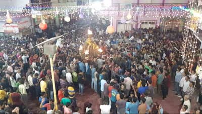 ગાંધીનગર રૂપાલમાં નીકળી વરદાયિની માતાની પલ્લી, ગામલોકોએ જાળવી પરંપરા