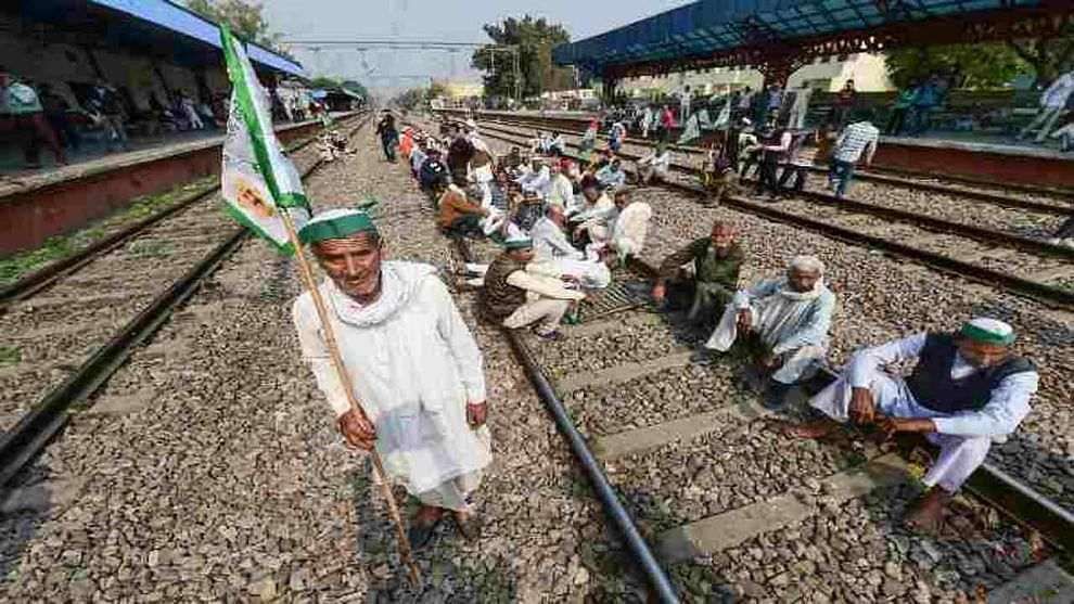 Kisan Rail Roko Andolan: ખેડૂતોના રેલ રોકો આંદોલનના પગલે, યુપી-હરિયાણા અને પંજાબમાં એલર્ટ, 10થી 6 સુધી છે રેલ રોકો આંદોલન