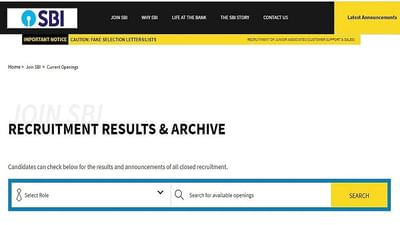 SBI SCO Recruitment 2021: સ્ટેટ બેંકમાં સ્પેશિયાલિસ્ટ કેડર ઓફિસરની જગ્યાઓ માટે અરજી કરવાની આજે છેલ્લી તારીખ, આ રીતે કરો અરજી
