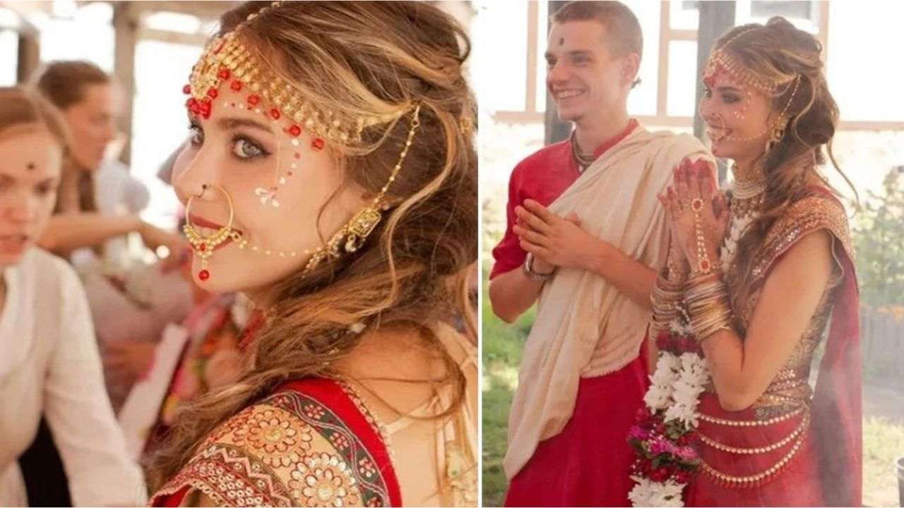 Viral Video : વિદેશી કપલે કર્યા ભારતીય રીતરિવાજથી લગ્ન, વીડિયો સોશિયલ મીડિયામાં વાયરલ