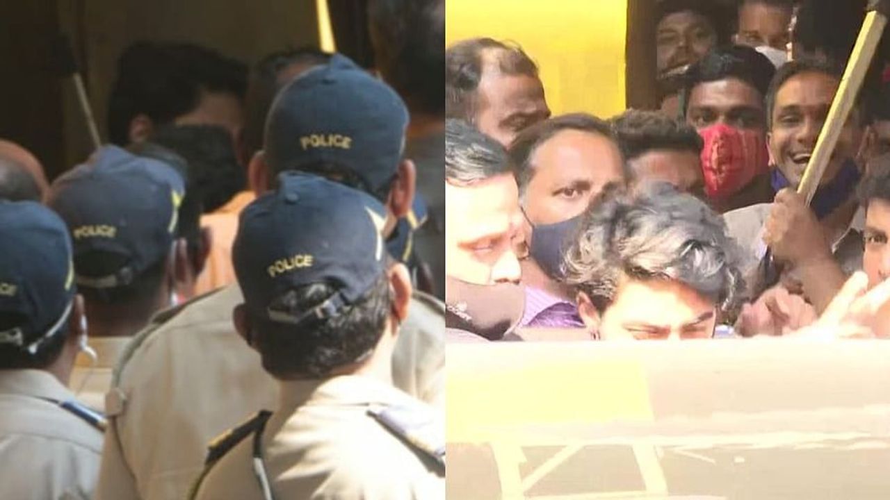 આર્યનને બોમ્બે હાઈકોર્ટમાંથી જામીન મળી ગયા, ત્યારથી ચાહકો મન્નતની બહાર ઉજવણી કરી રહ્યા છે. 