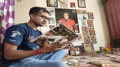 Surat : સુરતમાં અમિતાભના જબરા ફેન પાસે છે બિગ બીના 7 હજાર ફોટોનું કલેક્શન