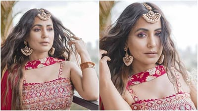 હિના ખાન (Hina Khan) બોલિવૂડની પ્રતિભાશાળી અને સુંદર અભિનેત્રીઓમાંની એક છે. તે સોશિયલ મીડિયા પર ખૂબ જ એક્ટિવ રહે છે.