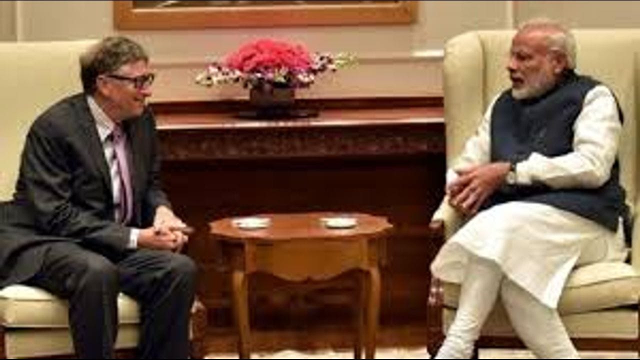 100 Crore Vaccination પર બિલ ગેટ્સે ટ્વીટ દ્વારા ભારતના પ્રયાસોની પ્રશંસા કરી