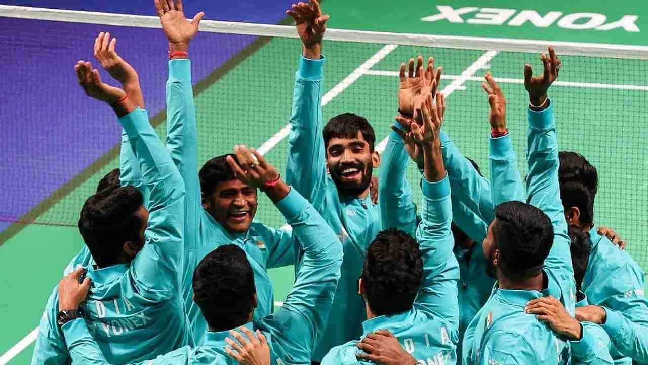 Thomas Cup: ભારતીય પુરુષ બેડમિન્ટન ખેલાડીઓએ ઇતિહાસ રચ્યો, 11 વર્ષ પછી ક્વાર્ટર ફાઇનલમાં પહોંચ્યા
