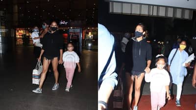 માલદીવ્સથી પાછા ફરતા જ મીરા રાજપૂત તેના કપડાંને લઇને થઇ ગઇ ટ્રોલ, યૂઝર્સ બોલ્યા કપડાં તો પૂરા પહેરી લેતે