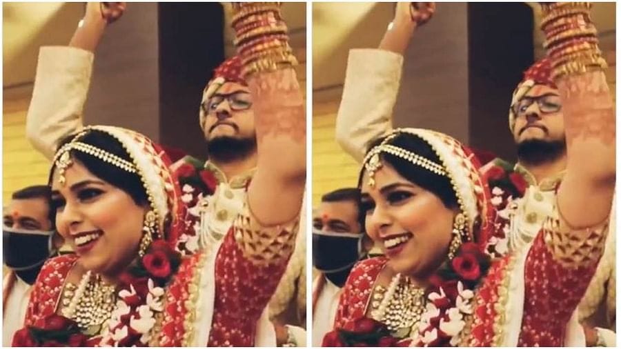 Viral Video : વરરાજા અને દુલ્હને કરેલા આ ડાન્સ પર્ફોર્મન્સને જોઇને તમારો દિવસ બની જશે