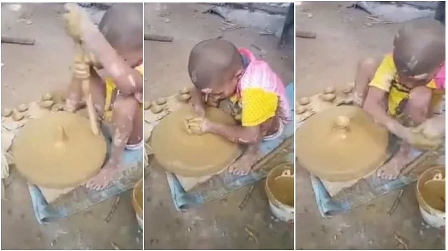 Viral Video : નાના બાળકને દિવા બનાવતા જોઇ આ IPS થયા ભાવુક, કીધી આ વાત