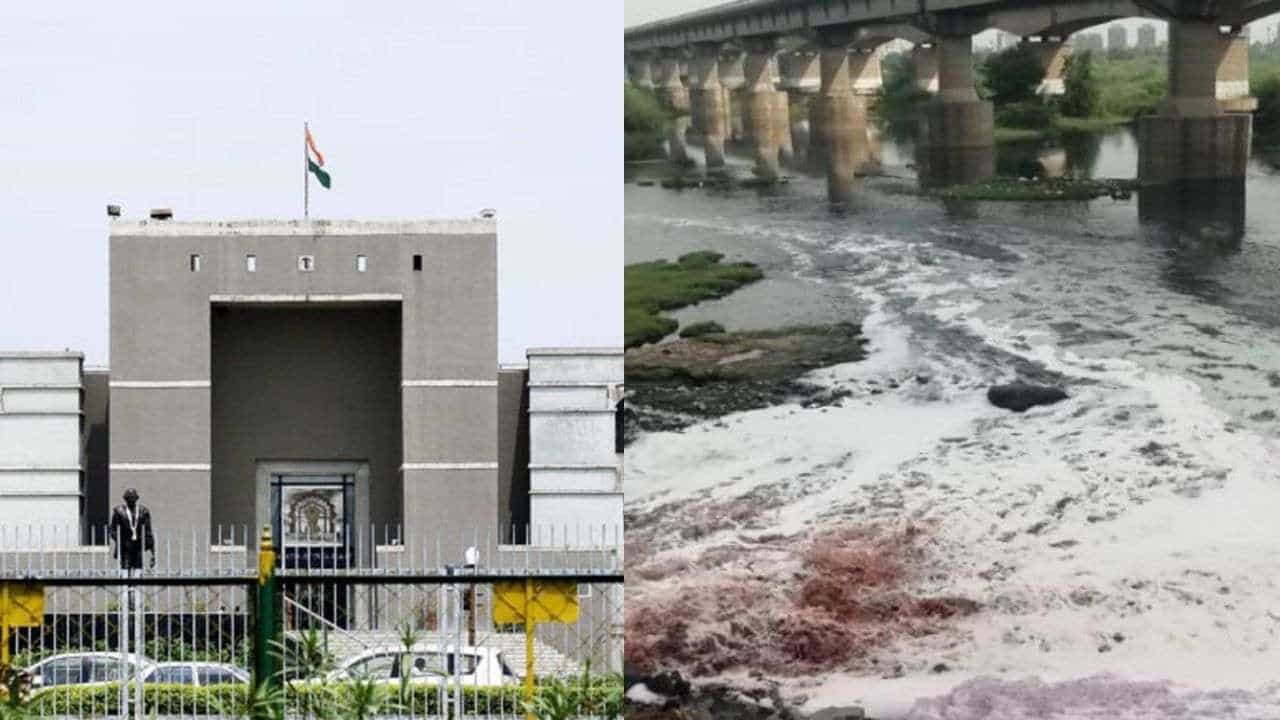 Ahmedabad: સાબરમતીમાં પ્રદુષણ ફેલાવતી ફેકટરીઓ સામે હાઇકોર્ટની લાલ આંખ, AMC ને આપ્યા આ આદેશ