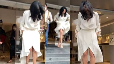 સોશિયલ મીડિયા પર સુષ્મિતા સેનનો વીડિયો થયો વાયરલ, માંડ-માંડ પડતા-પડતા બચી