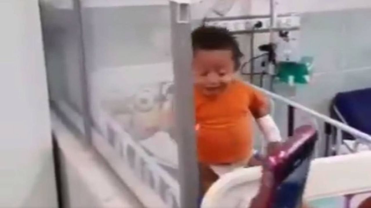 Viral Video : ઈન્ટરનેટ પર છવાયો આ માસુમ ! બાળકની હિંમત જોઇને લોકો પણ દંગ રહી ગયા