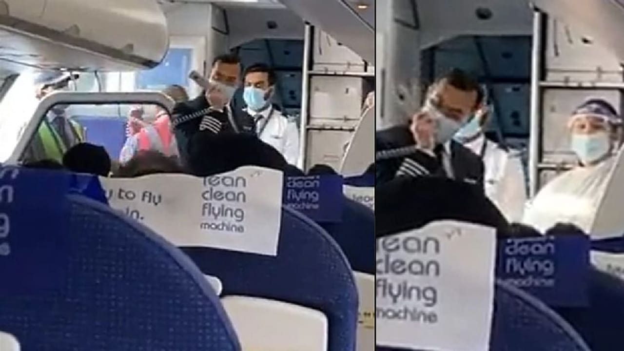 Viral Video : ફ્લાઇટની અંદર યાત્રીઓનું ભોજપુરીમાં કરવામાં આવ્યુ સ્વાગત, લોકો બોલ્યા 'બદલાવનો જમાનો'