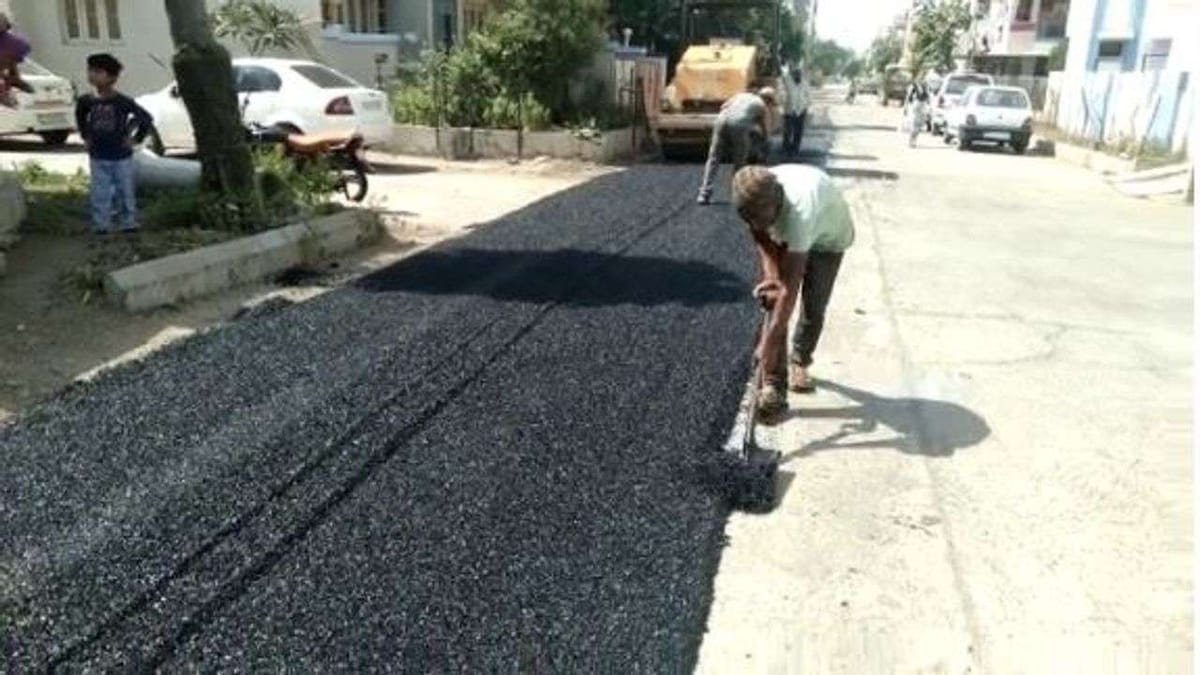 જામનગરઃ દિવાળીના તહેવાર પહેલા શહેરના રસ્તાઓ સુધારવા કરોડો ખર્ચાયા