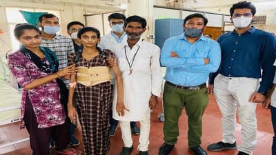 ગરીબ ખેડૂત પરિવારની દિકરીને 90 ડિગ્રીથી વધુ એંગલ ધરાવતી જટીલ ખૂંધની સિવિલમાં સફળ સર્જરી