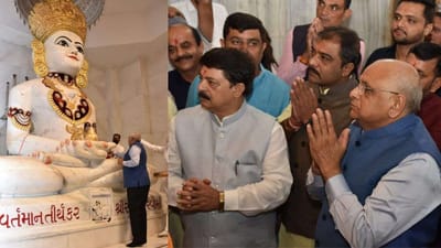 CM ભૂપેન્દ્ર પટેલે પંચદેવ મંદિરમાં દર્શન કરીને નૂતન વર્ષનો પ્રારંભ કર્યો, ભદ્રકાળી માતાના દર્શન પણ કરશે