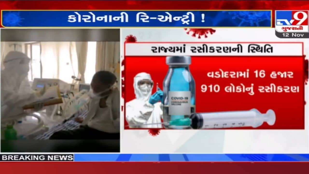 Gujarat Vaccination Update: રાજ્યમાં કોરોના કેસમાં વધારો, જાણો 24 કલાકના રસીકરણના આંકડા
