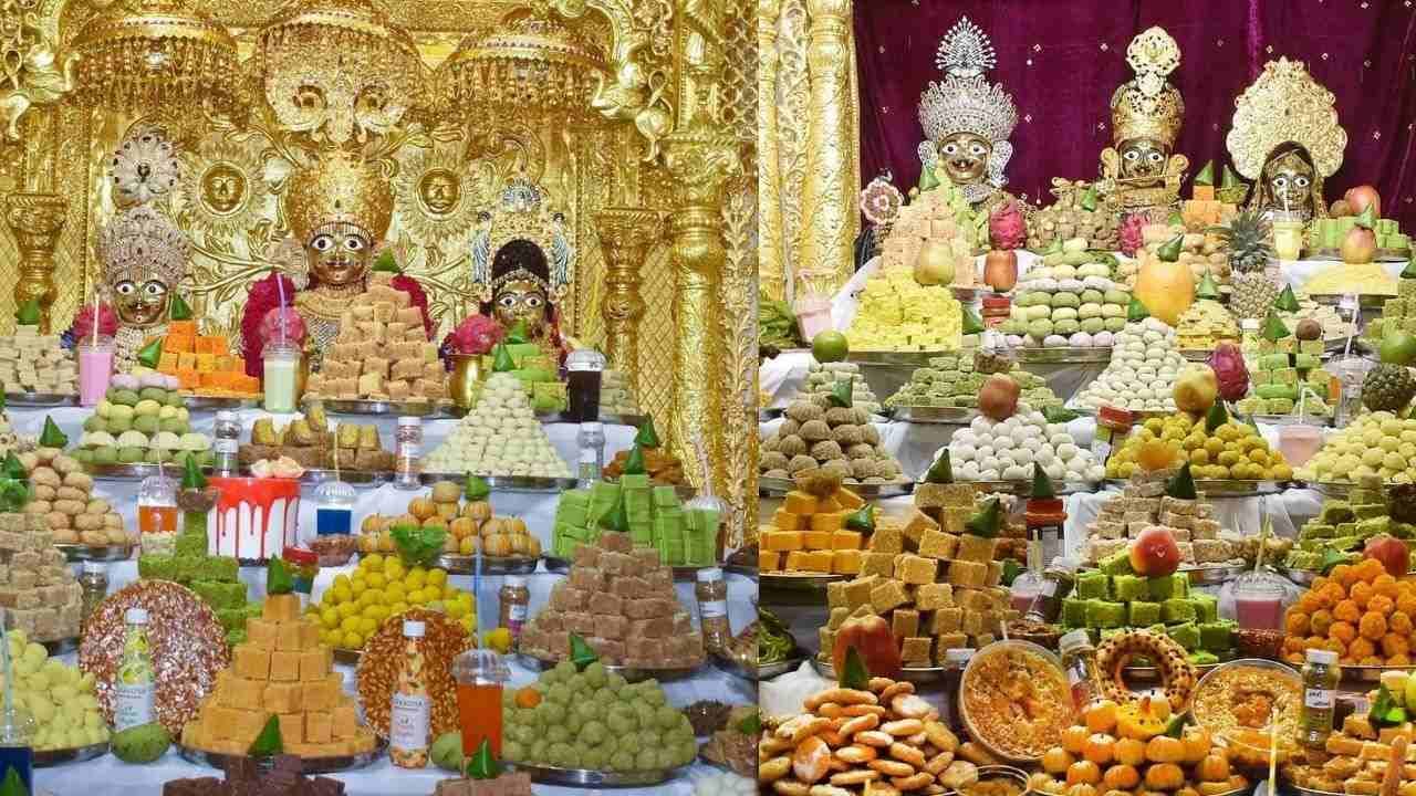 વડતાલ સ્વામીનારાયણ મંદિરે નવા વર્ષે 700 મણ અન્નકૂટનો પ્રસાદ ધરાવાયો, 909 ગામના હરિભક્તોને પ્રસાદ પહોચાડાયો
