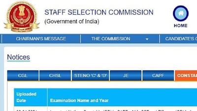 SSC GD Constable Exam 2021: આવતીકાલથી કોન્સ્ટેબલ ભરતીની પરીક્ષા થશે શરૂ, આ બાબતોને રાખો ધ્યાનમાં