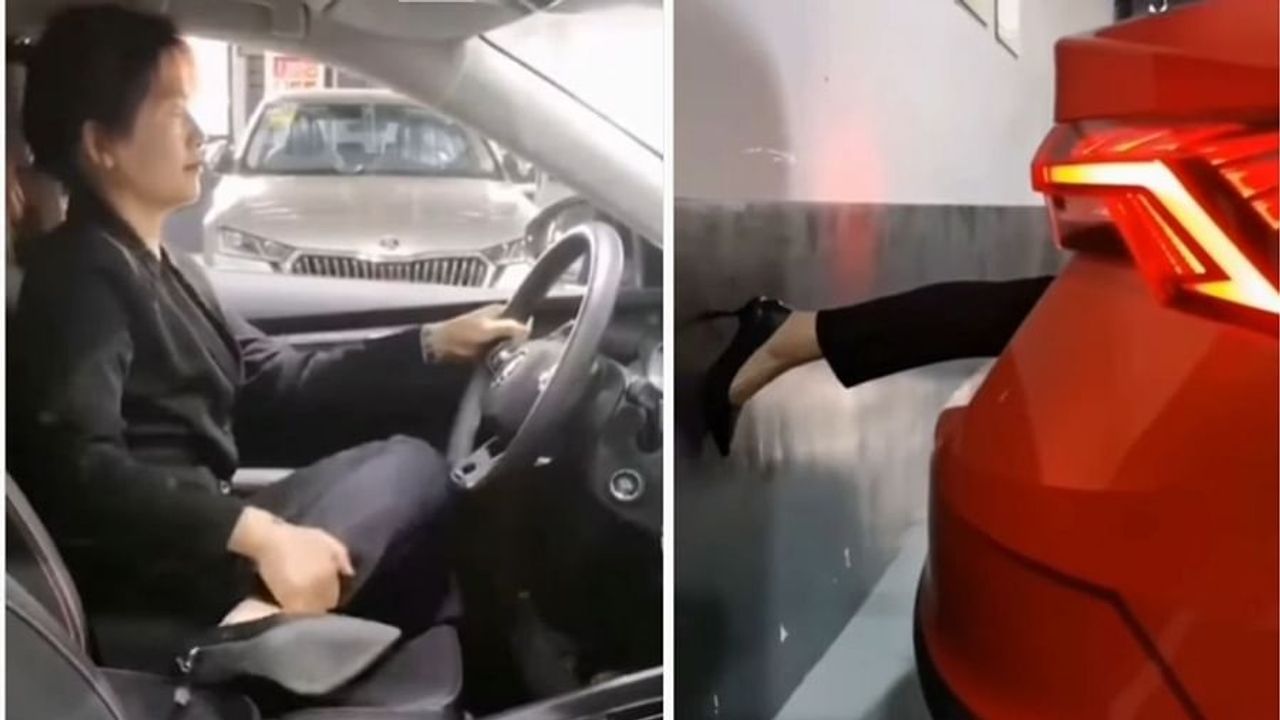 Viral Video : કાર પાર્ક કરવાની નવી સ્ટાઈલ ! આ યુવતીની કાર પાર્ક કરવાની અનોખી સ્ટાઈલ જોઈને તમે ચોંકી જશો