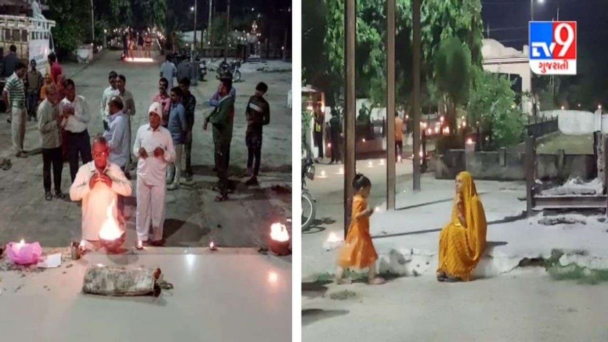 Kali Chaudas: કાળી ચૌદશની રાત્રીએ આ ગામના લોકો સ્મશાનમાં જઇને કરે છે ભક્તિ ભાવ, બાળકો થી લઇ મોટેરાઓ જોડાય છે આ કાર્યમાં