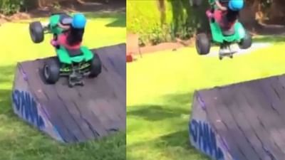 Viral : આ નાની બાળકીએ સોશિયલ મીડિયા પર મચાવી ધમાલ ! ખતરનાક સ્ટંટ જોઈને લોકોના ઉડ્યા હોંશ