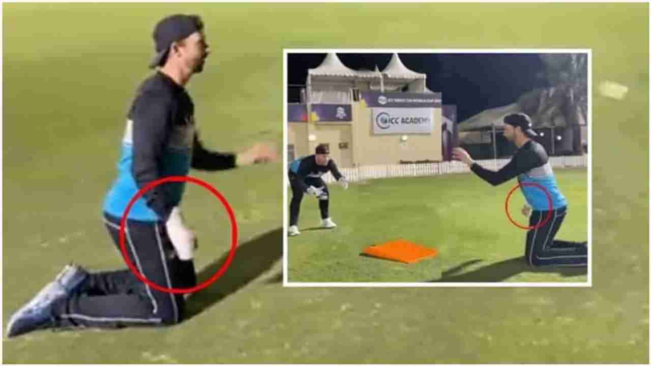 T20 World Cup Final: ઘાયલ ડેવેન કોનવે એ બતાવ્યુ ગજબનુ ઝનૂન, ભાંગેલા હાથે પણ ટિમ સિફર્ટને કરાવ્યો અભ્યાસ, જુઓ Video