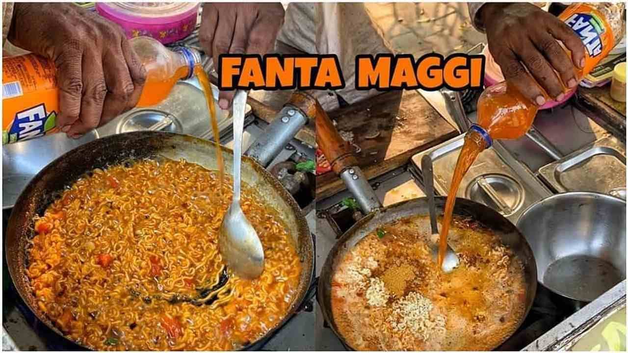 Viral Video : લો બોલો ! શખ્સે પાણીની બદલે ફેન્ટામાં બનાવી દીધી મેગી, વિડીયો જોઈને લોકો બોલ્યા – હે પ્રભુ ઉઠાવી લો…