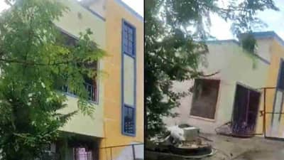 કારતકમાં મેઘ તાંડવ ! આંધ્રપ્રદેશના તિરુચાનુરમાં પત્તાની જેમ બે માળની ઈમારત પૂરમાં ગરકાવ, જુઓ Video