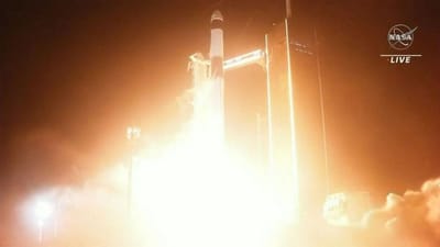 SpaceX ISS: SpaceX રોકેટ પર 4 અવકાશયાત્રીઓ ISS માટે રવાના, ભારતીય અમેરિકન રાજા ચારીને બનાવાયા મિશન કમાન્ડર