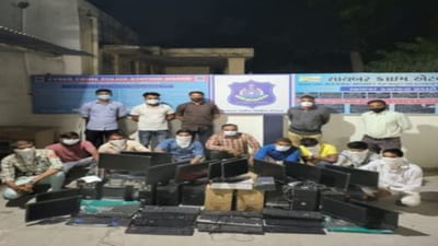 આણંદઃ બોરસદમાં ઓનલાઇન જુગારનો ખેલ, અઢી લાખથી વધુના મુદ્દામાલ સાથે 9 આરોપીની ધરપકડ