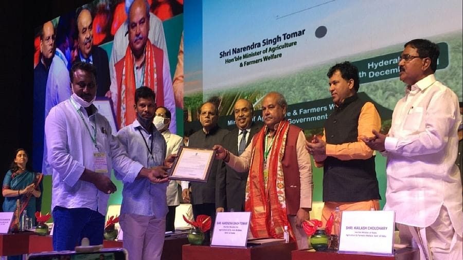 11,040 કરોડ રૂપિયાનું 'ઓઇલ પામ મિશન' દેશને ખાદ્ય તેલમાં આત્મનિર્ભર બનાવશેઃ કેન્દ્રીય કૃષિ મંત્રી નરેન્દ્ર તોમર 11,040 કરોડ રૂપિયાનું 'ઓઇલ પામ મિશન' દેશને ખાદ્ય તેલમાં આત્મનિર્ભર બનાવશેઃ કેન્દ્રીય કૃષિ મંત્રી નરેન્દ્ર તોમર