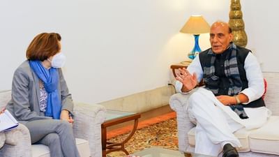 રાજનાથ સિંહે ફ્રાન્સના રક્ષા મંત્રી સાથે અનેક મુદ્દાઓ પર કરી ચર્ચા, કહ્યું- ચીનનો સામનો કરવા ભારત પાસે છે ઈચ્છાશક્તિ અને ક્ષમતા