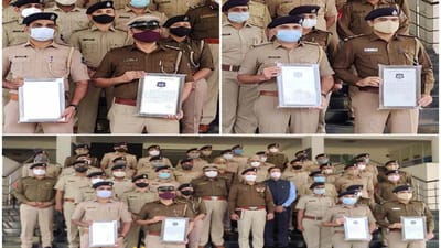 Surat:  દુષ્કર્મ પીડિત માસુમ બાળકીઓને ન્યાય અપાવવામાં પોતાનો જીવ રેડનાર પોલીસ અધિકારીઓનું કરાયુ સન્માન