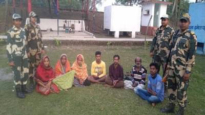 Bangladeshi Arrested: BSFએ ભારતીય સરહદમાં ગેરકાયદે ઘૂસણખોરી કરતા 7 બાંગ્લાદેશી નાગરિકોની કરી ધરપકડ