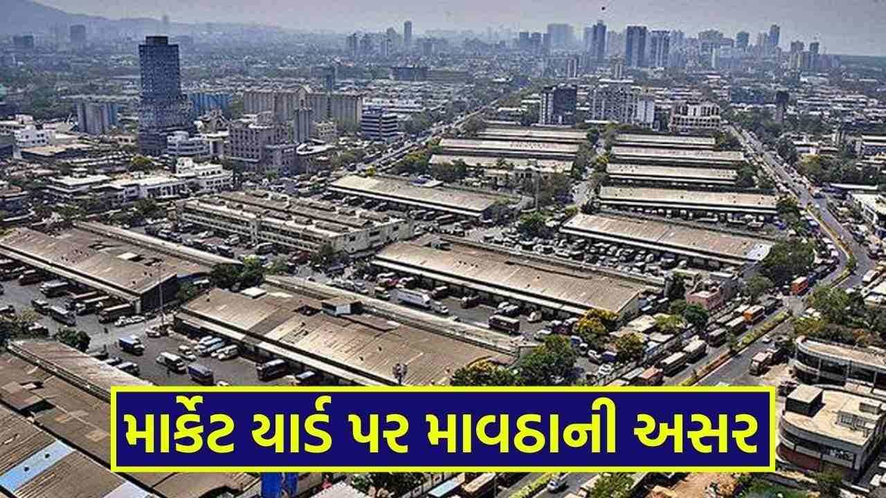 માર્કેટ યાર્ડ પર માવઠાની અસર: જાણો રાજ્યના કયા કયા માર્કેટ યાર્ડ બંધ રાખવાની જાહેરાત કરાઈ