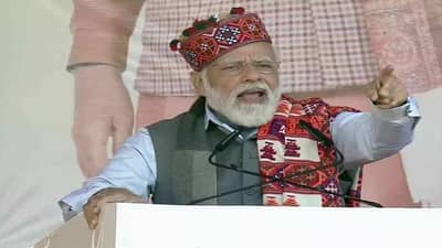 PM Modi in Himachal: PM મોદીએ હિમાચલને 11000 કરોડના પ્રોજેક્ટની આપી ભેટ, કહ્યું- ભીડ દર્શાવે છે 4 વર્ષના કામની ગતિ