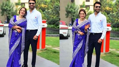 14 ડિસેમ્બરે સુંદર અભિનેત્રી અંકિતા લોખંડેએ તેના બોયફ્રેન્ડ વિકી જૈન સાથે લગ્ન કર્યા. લગ્ન બાદ અભિનેત્રી ફેન્સ વચ્ચે છવાયેલી છે. હવે લગ્ન પછી, આ કપલ પહેલીવાર મીડિયાની સામે સ્પોટ થયું છે.