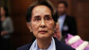 Myanmar:આંગ સાન સૂ કીને ચાર વર્ષની જેલ, સૈન્ય સામે અસંતોષ ભડકાવવાના દોષિત