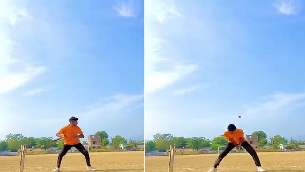 Viral: જબરદસ્ત સિક્સર ! યુવકે ગજબનો છગ્ગો માર્યો, એકવાર જોયા પછી વારંવાર જોશો આ વીડિયો